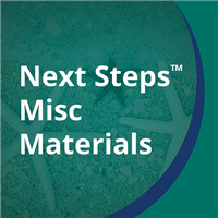 Next Steps™ Misc Materials