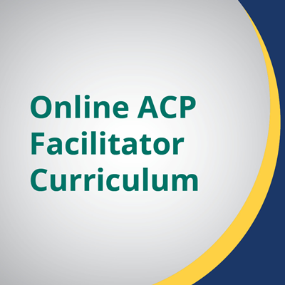 RC 100 Online ACP Facilitator Curriculum 
