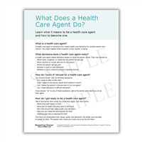 MC 520-E Health Care Agent Info Handout